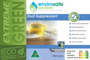 Sustainable Dust Suppressant | Road Fines Stabilisation | Envirosafe Solutions
