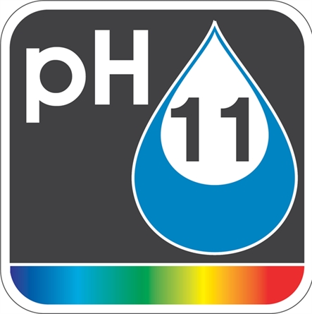 pH 11 Rating